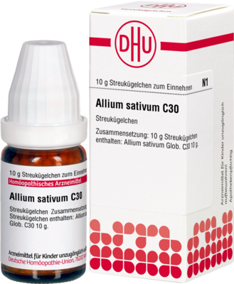 ALLIUM SATIVUM C 30 Globuli