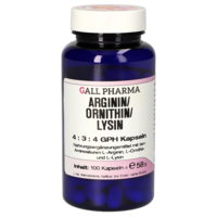 ARGININ/ORNITHIN/Lysin 4:3:4 GPH Kapseln