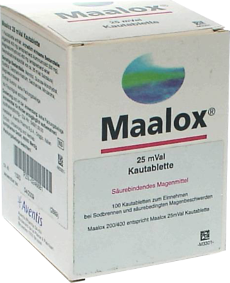 MAALOX 25 mVal Kautabletten