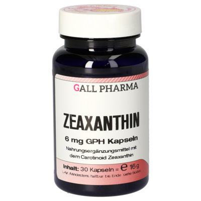 ZEAXANTHIN 6 mg GPH Kapseln