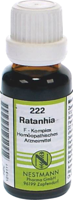RATANHIA F Komplex Nr.222 Dilution
