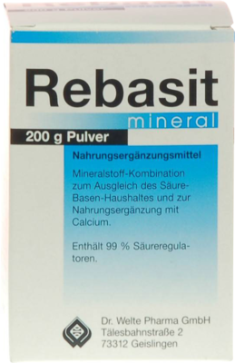 REBASIT Mineral Pulver