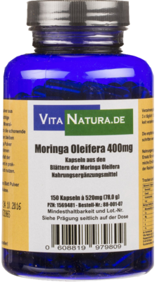 MORINGA OLEIFERA 400 mg Kapseln