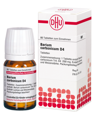 BARIUM CARBONICUM D 4 Tabletten