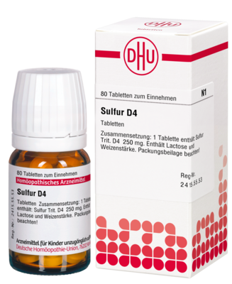 SULFUR D 4 Tabletten