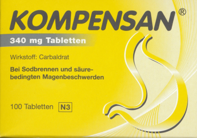 KOMPENSAN Tabletten 340 mg