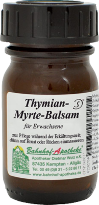 THYMIAN MYRTE Balsam für Erwachsene