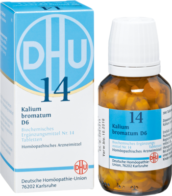 BIOCHEMIE DHU 14 Kalium bromatum D 6 Tabletten