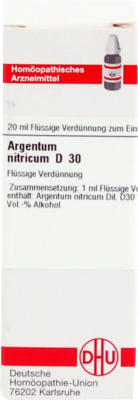 ARGENTUM NITRICUM D 30 Dilution