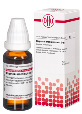 CUPRUM ARSENICOSUM D 12 Dilution