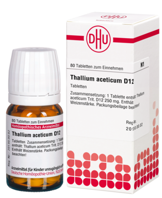 THALLIUM ACETICUM D 12 Tabletten