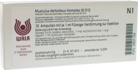 MUSCULUS DELTOIDEUS Komplex GL D 12 Ampullen