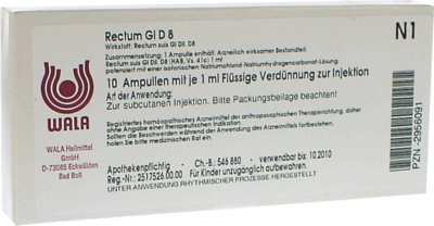 RECTUM GL D 8 Ampullen