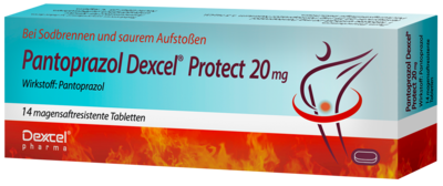 PANTOPRAZOL Dexcel Protect 20 mg magensaftres.Tab.