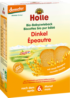 HOLLE Bio Baby Dinkel Zwieback