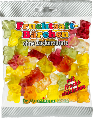 DR.MUNZINGER Fruchtsaftbärchen ohne Zucker