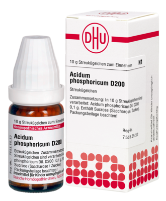 ACIDUM PHOSPHORICUM D 200 Globuli