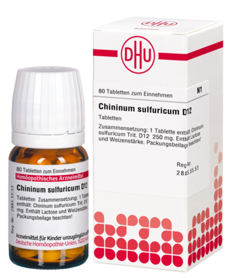 CHININUM SULFURICUM D 12 Tabletten