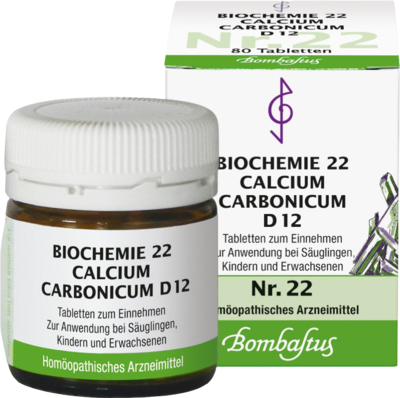 BIOCHEMIE 22 Calcium carbonicum D 12 Tabletten