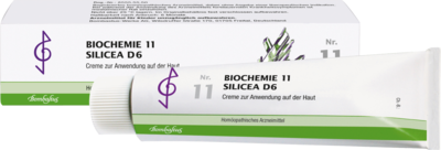 BIOCHEMIE 11 Silicea D 6 Creme