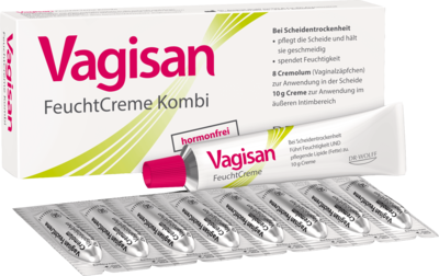 VAGISAN FeuchtCreme Kombi 8 Ovula+10 g Creme