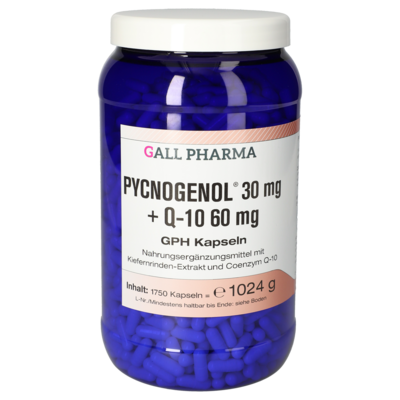 PYCNOGENOL 30 mg+Q10 60 mg GPH Kapseln