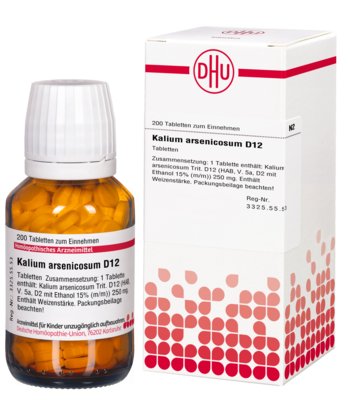 KALIUM ARSENICOSUM D 12 Tabletten