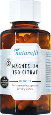 NATURAFIT Magnesium 130 Citr Kapseln