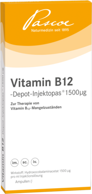 VITAMIN B12 DEPOT Inj. 1500 µg Injektionslösung