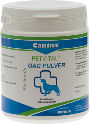 PETVITAL GAG Pulver f.Hunde