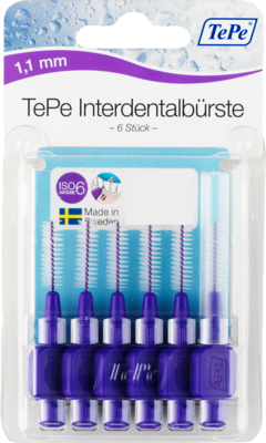 TEPE Interdentalbürste 1,1mm lila