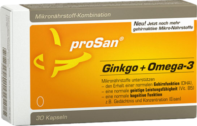 PROSAN Ginkgo+Omega-3 Kapseln