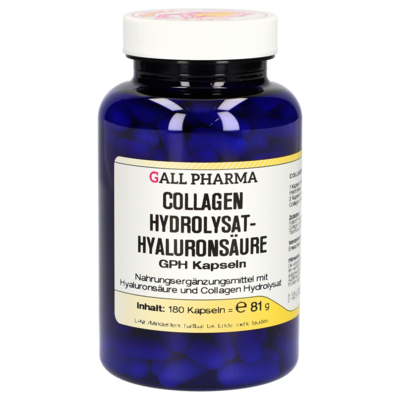 COLLAGEN HYDROLYSAT Hyaluronsäure GPH Kapseln