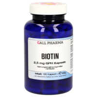 BIOTIN 2,5 mg GPH Kapseln