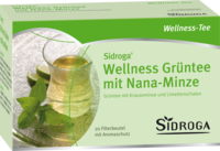 SIDROGA Wellness Grüntee m. Nana-Minze Filterb.