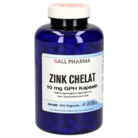 ZINK CHELAT 10 mg GPH Kapseln