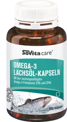 SOVITA CARE Omega-3 Fischöl-Kapseln