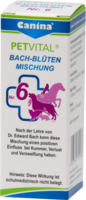 PETVITAL Bachblüten Nr.6 Globuli vet.