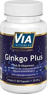 VIAVITAMINE Ginkgo Plus Kapseln