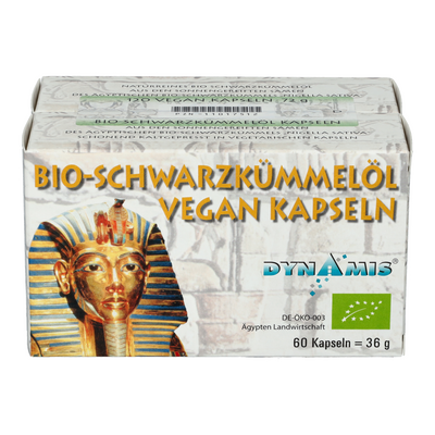 SCHWARZKÜMMEL BIO vegan Kapseln