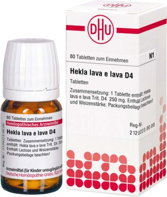 HEKLA lava e lava D 4 Tabletten