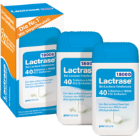 LACTRASE 18.000 FCC Tabletten teilbar im Spender