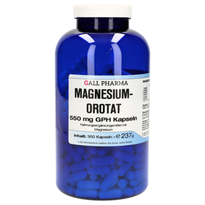 MAGNESIUMOROTAT 550 mg GPH Kapseln