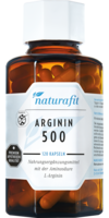 NATURAFIT Arginin 500 Kapseln