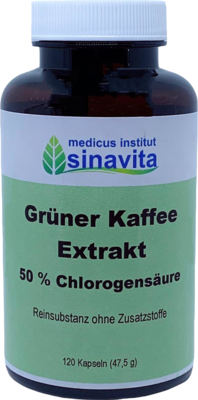 GRÜNER KAFFEE Extrakt 50% Chlorogensäure Kapseln