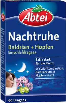 ABTEI Nachtruhe Baldrian+Hopfen Einschlafdragees