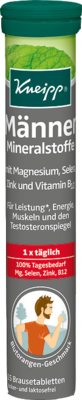 KNEIPP Männer Mineralstoffe Brausetabletten