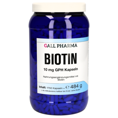BIOTIN 10 mg GPH Kapseln