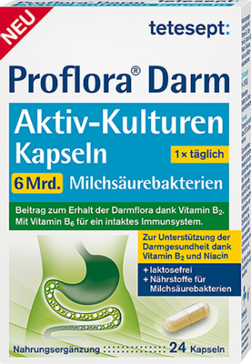 TETESEPT Proflora Darm Aktiv-Kulturen 6 Mrd Kaps.