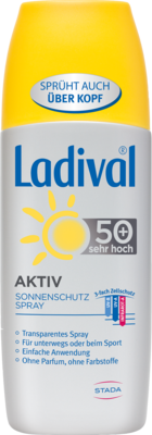 LADIVAL Aktiv Sonnenschutz Spray LSF 50+